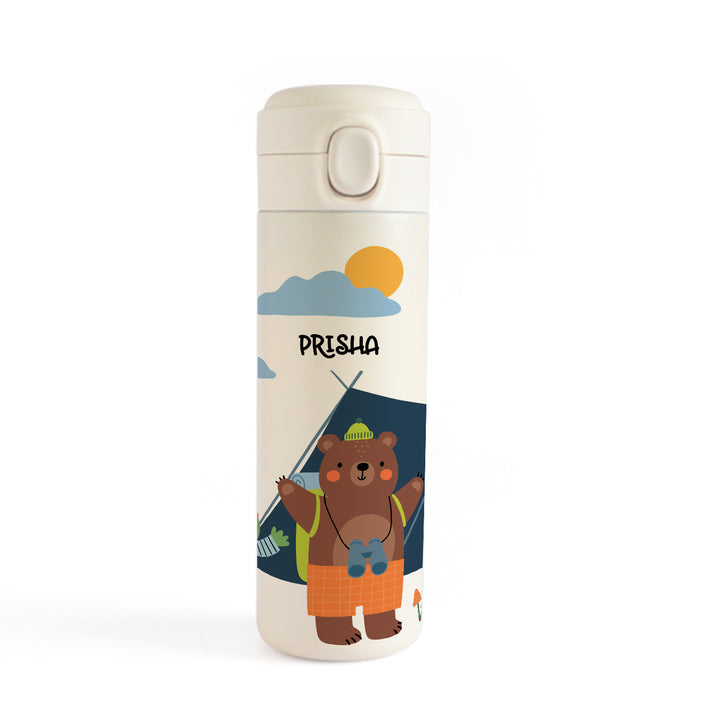 Insulated Water Bottle - Forest Camping