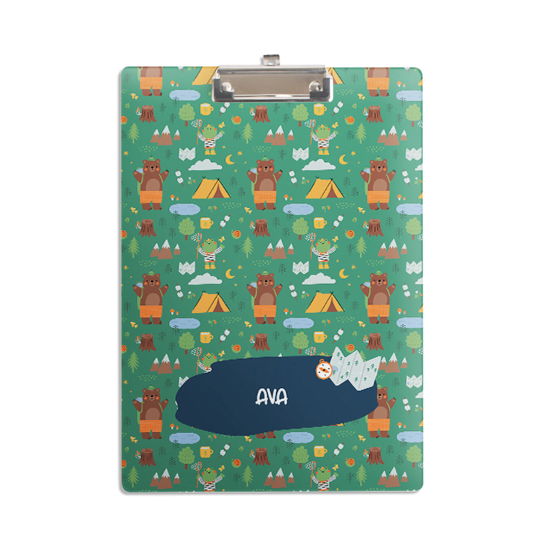 Personalised Clipboard - Into The Wild