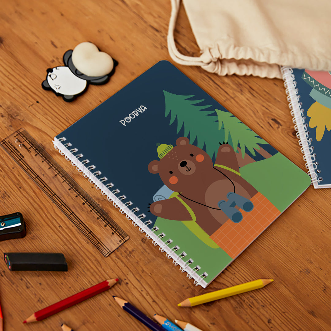 Personalised Spiral Notebook - Into the Wild