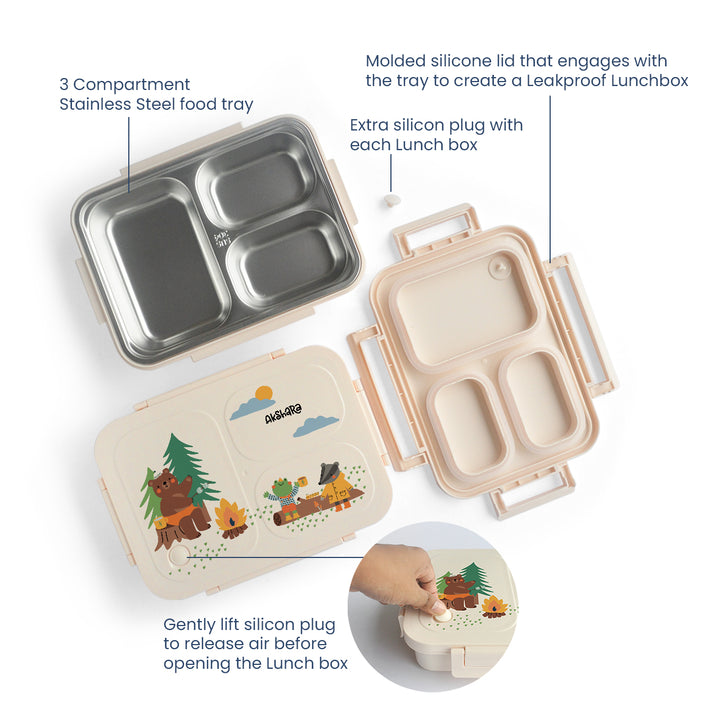 Tiffin Box - Bento - Forest Camping