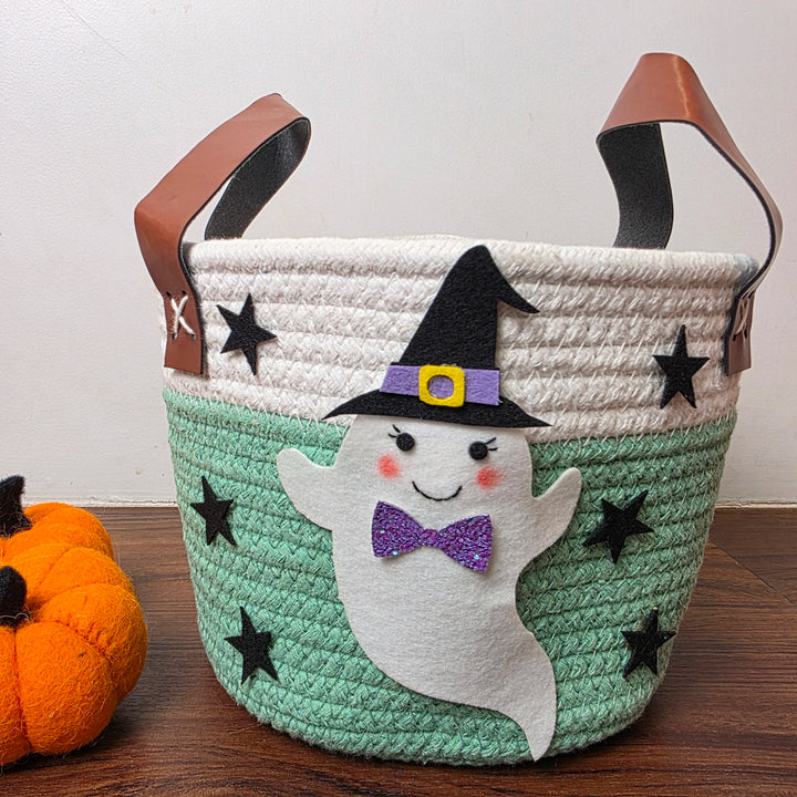 Trick-or-Treat Basket – Sparkle Ghost