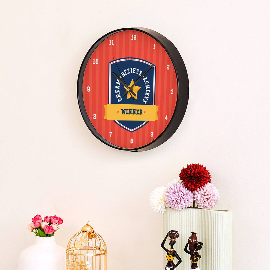 Wall Clock - Jersey Number