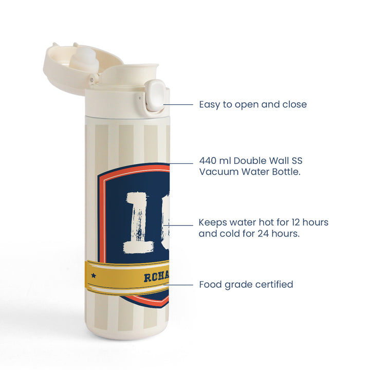 Insulated Water Bottle - Jersey Number