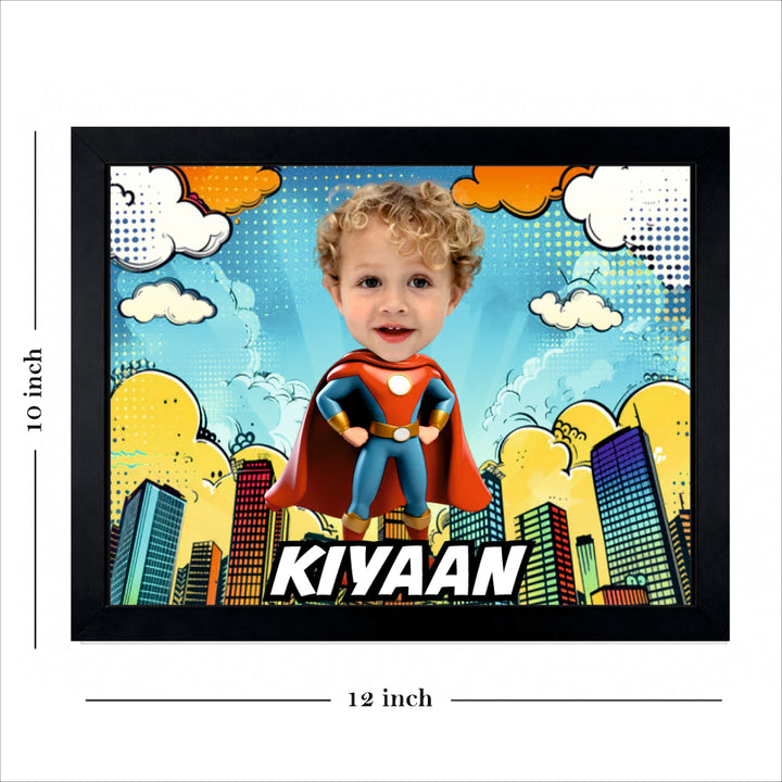 Wall Frame - Skyline Superhero