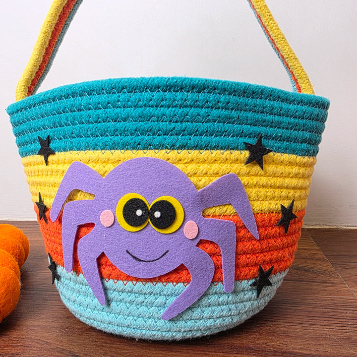 Trick-or-Treat Basket – Silly Spider