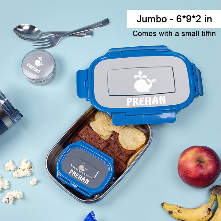 Jumbo tiffin with small tiffin