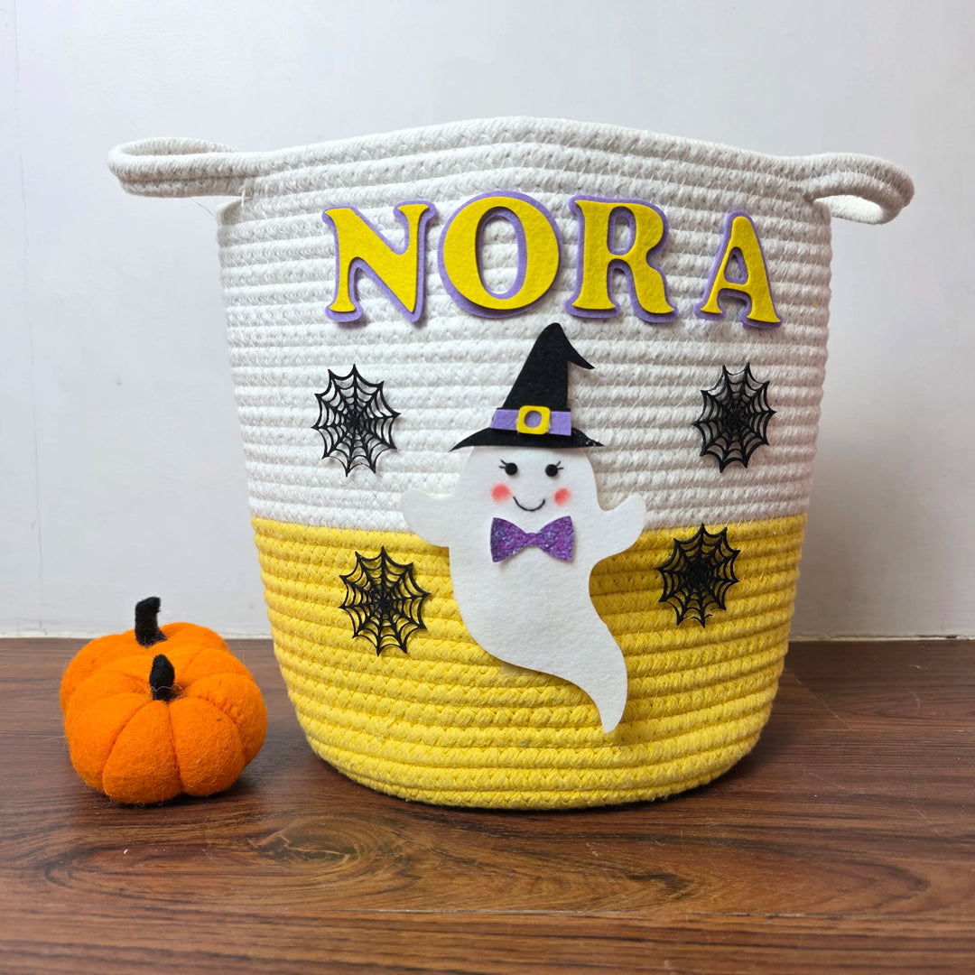 Trick-or-Treat Basket – Mystic Ghost