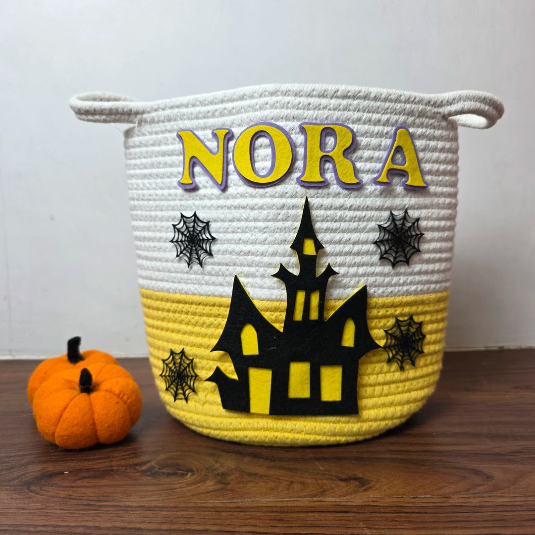 Trick-or-Treat Basket – Creepy Castle