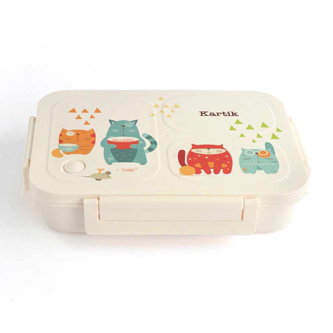 Tiffin Box - Bento - Kitty Cats