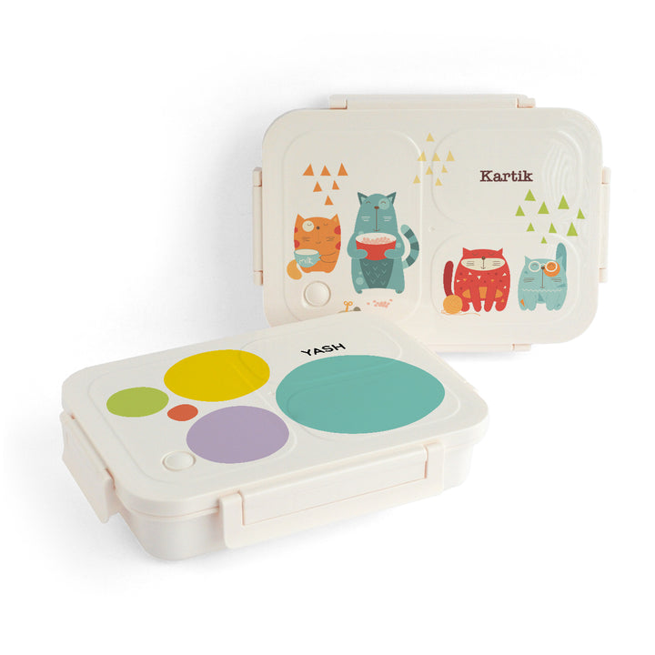 Tiffin Box - Bento - Kitty Cats