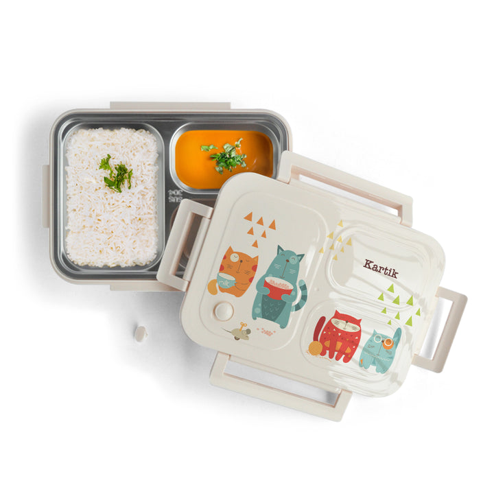 Tiffin Box - Bento - Kitty Cats