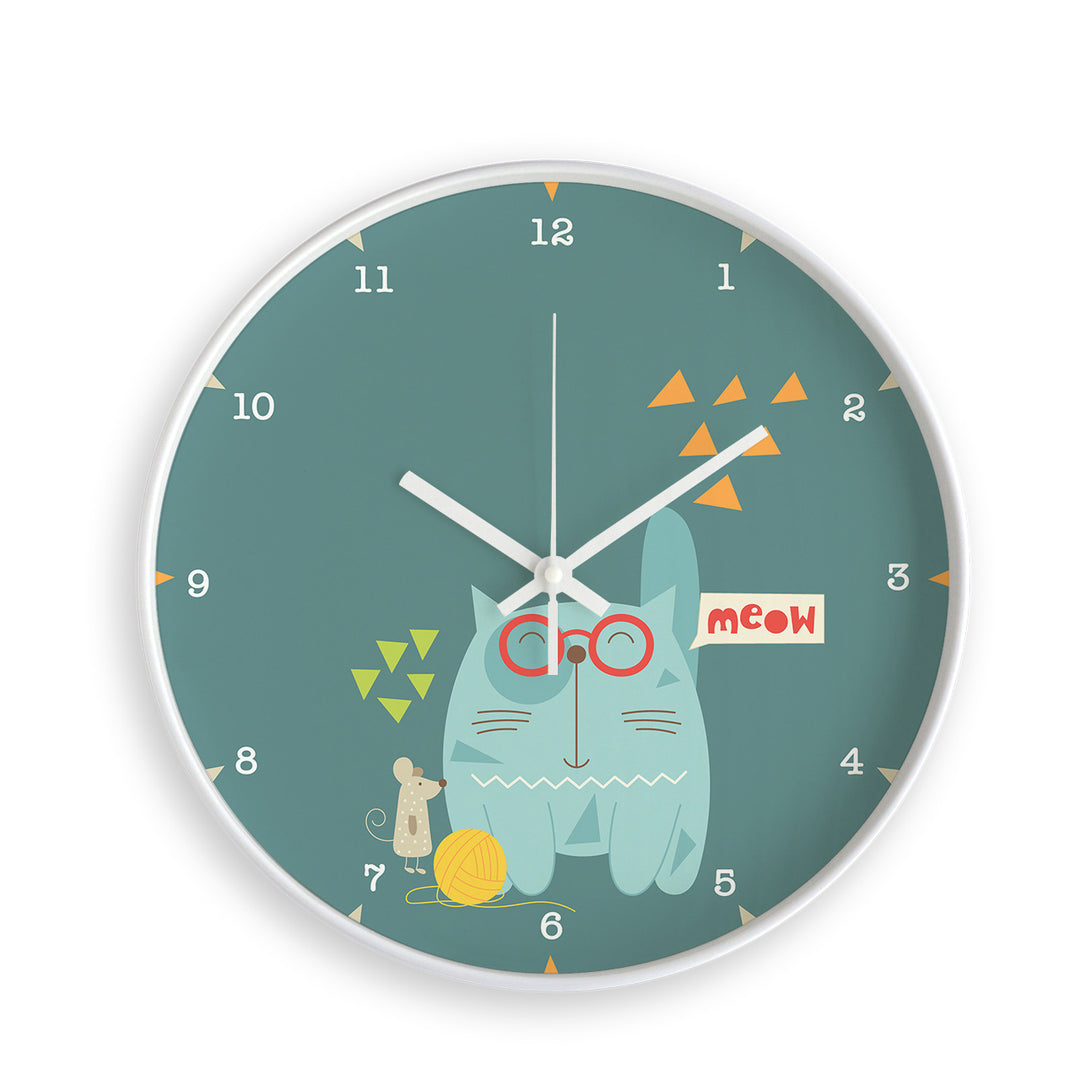 Wall Clock - Kitty Cat