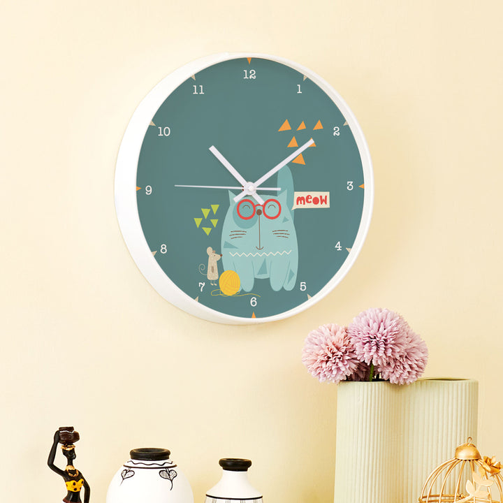 Wall Clock - Kitty Cat