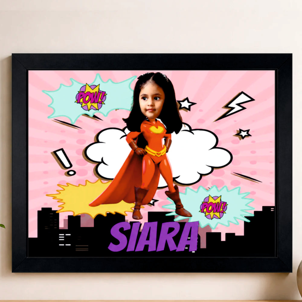 Wall Frame - Little Wonder Girl