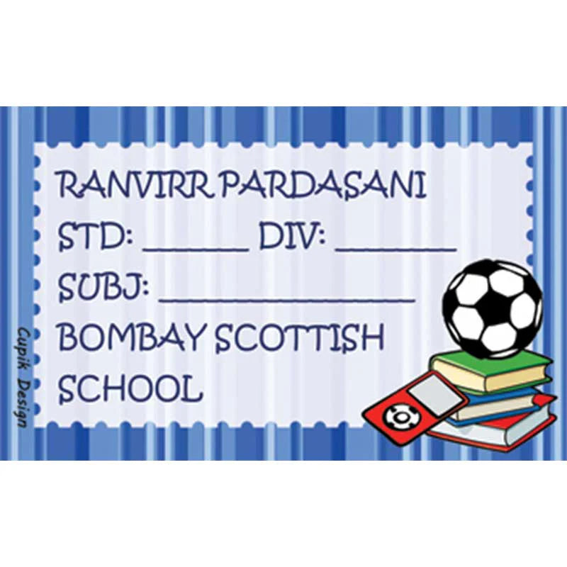 Books School Book Labels