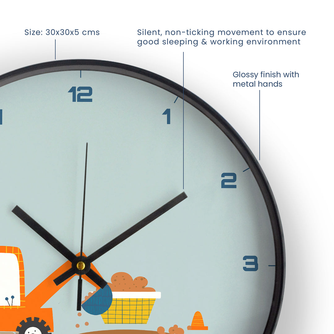 Wall Clock - Let's Build Construction