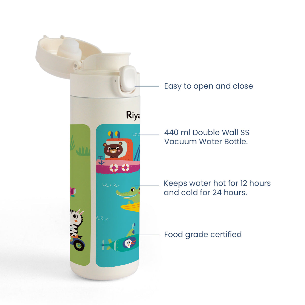 Insulated Water Bottle - Let's Travel