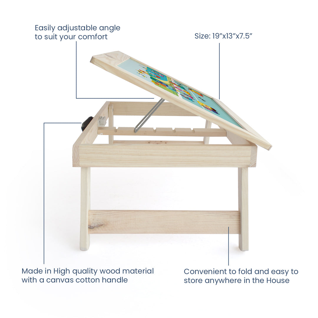 Foldable Desk - Let's Travel