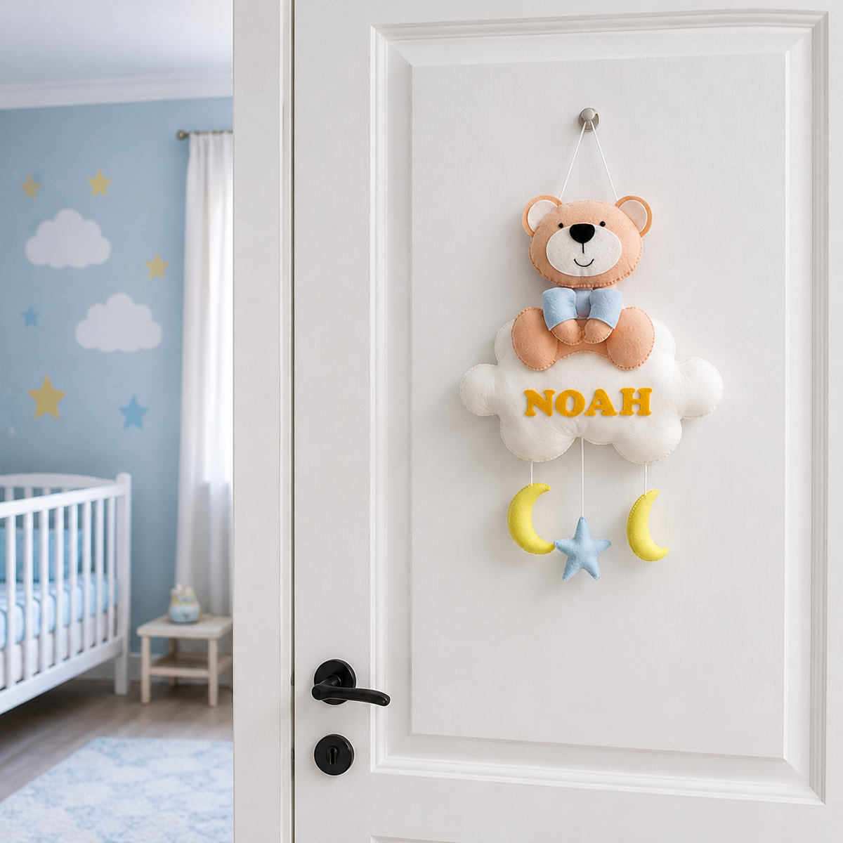 Babble Wrap Little Cloudmate Name Hanging