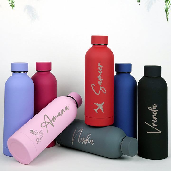 Matt bottle