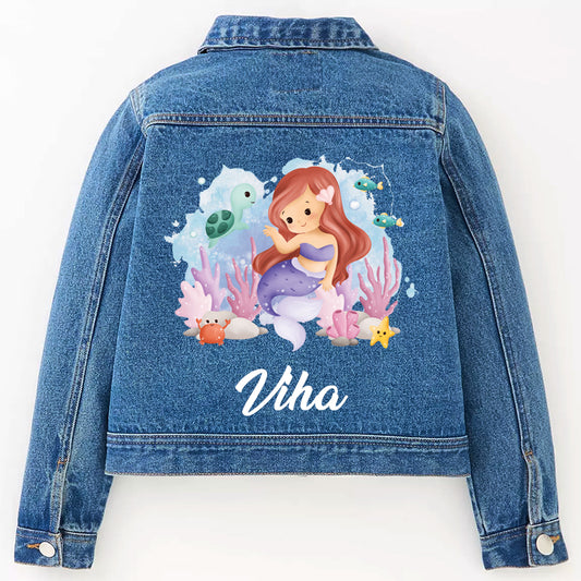 Denim Jacket - Mermaid