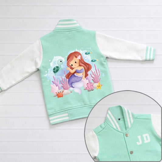 Varsity jackets - Mermaid Mint Green