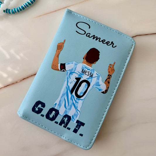 Passport cover + Luggage tag - Messi