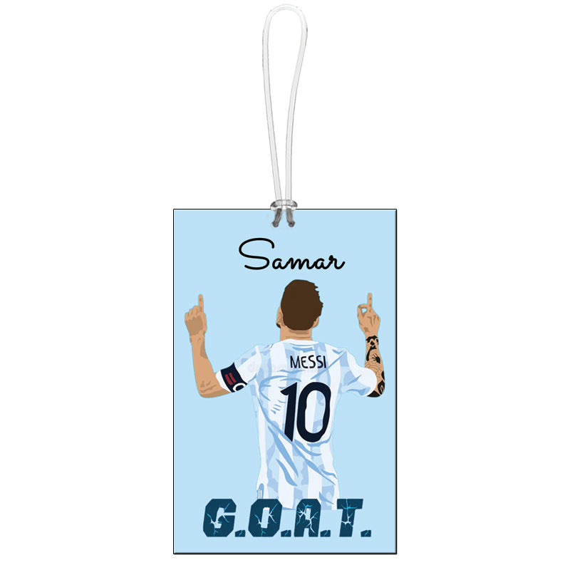 Passport cover + Luggage tag - Messi