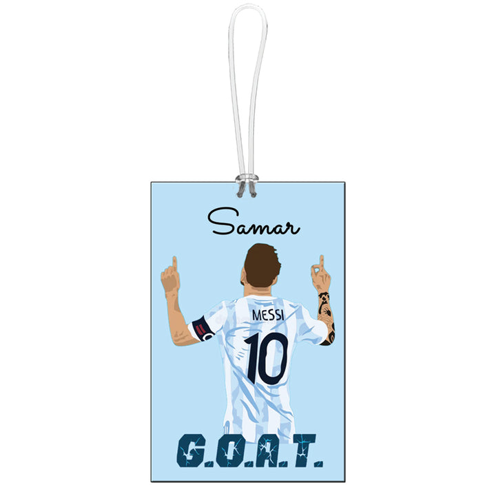Passport cover + Luggage tag - Messi