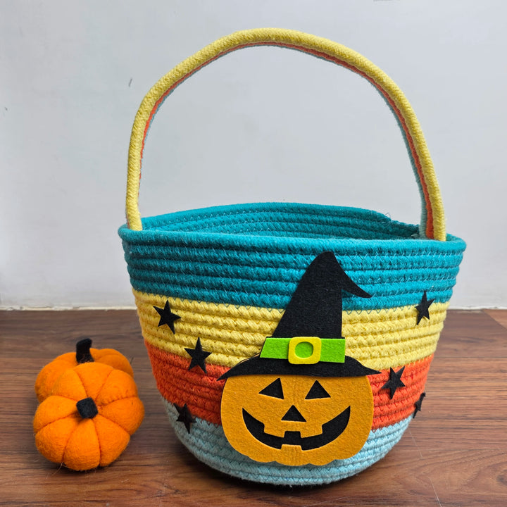Trick-or-Treat Basket - Pumpkin Witch