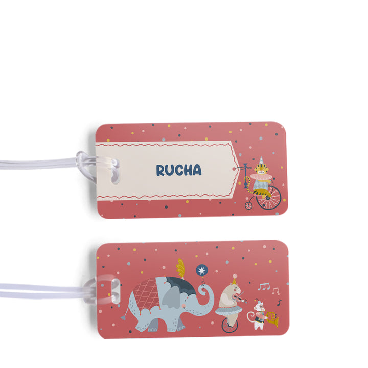 Name Tag -  Animal Circus
