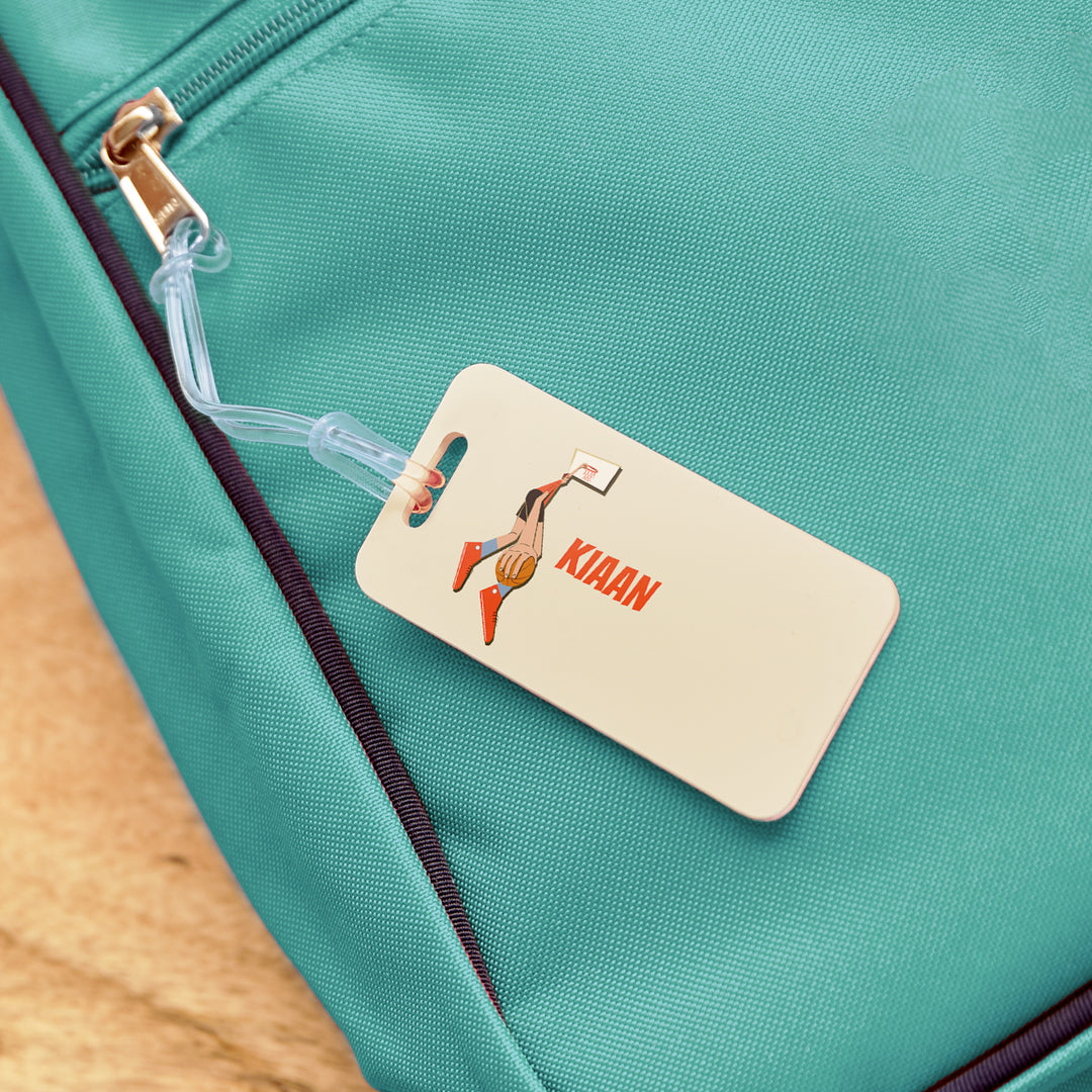 Name Tag - BasketBall Fever Boy
