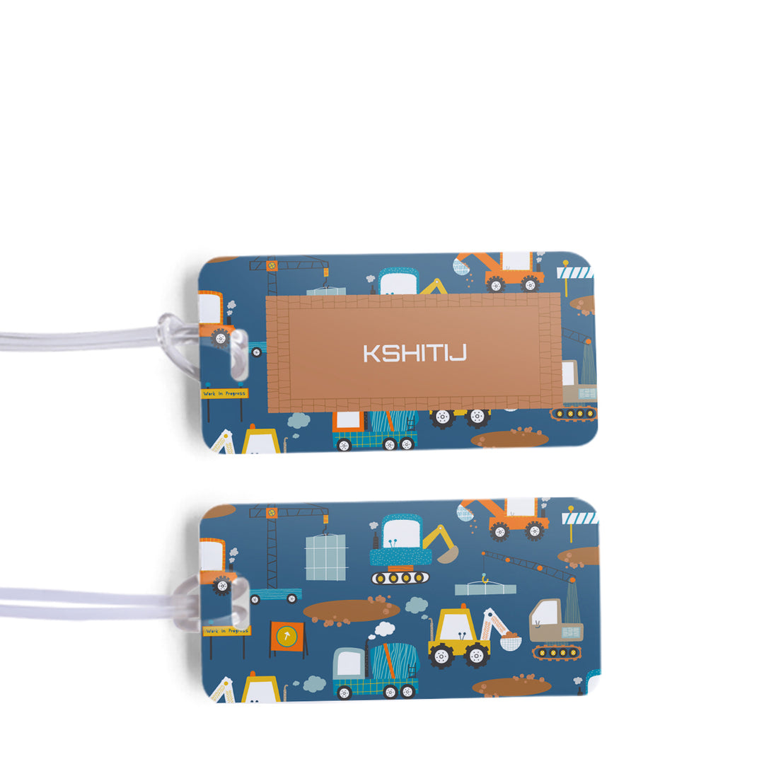 Name Tag - Construction Site