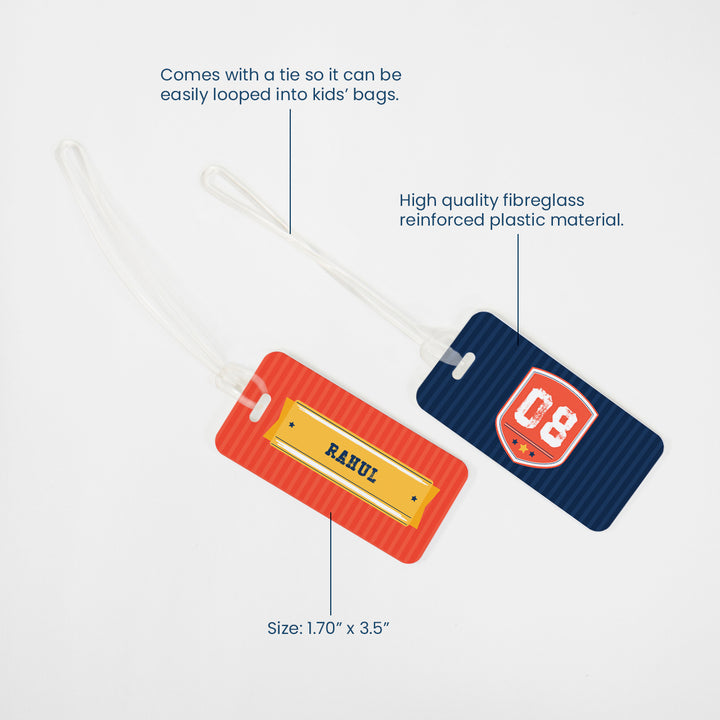 Name Tag - Jersey Number