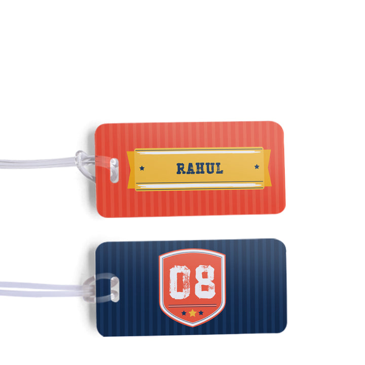 Name Tag - Jersey Number