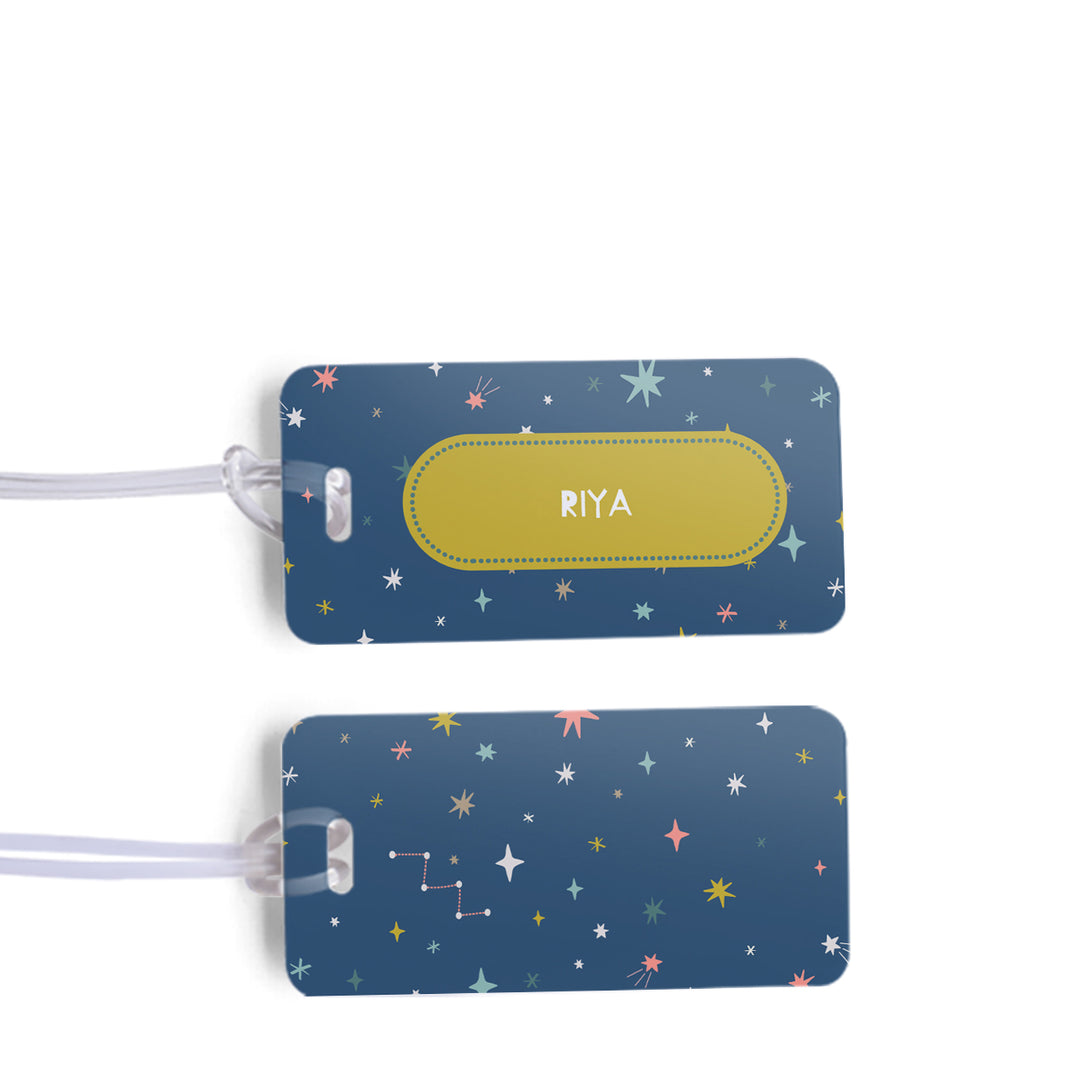 Name Tag - Twinkling Stars