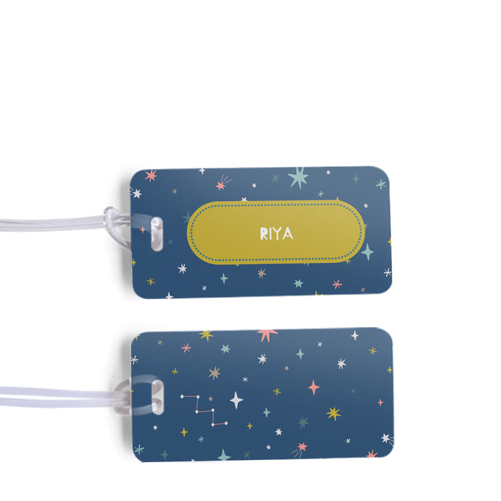 Name Tag - Twinkling Stars
