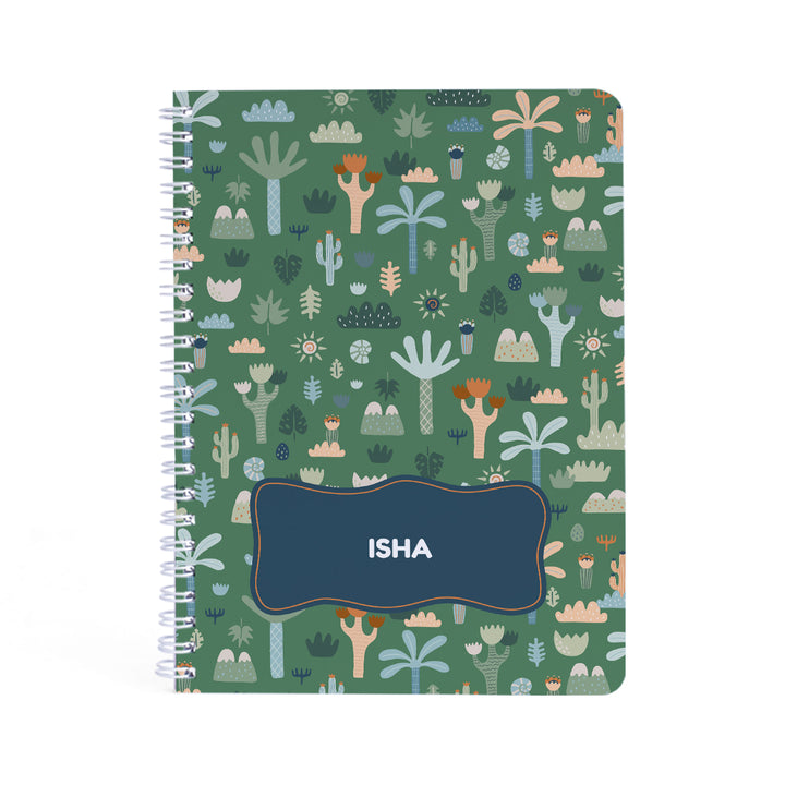 Personalised Spiral Notebook - Nature And I