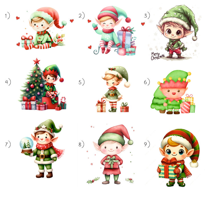 Babble Wrap Winter Whisper Elf Ornament