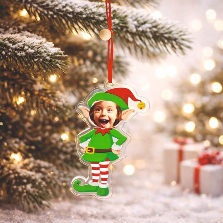 Babble Wrap Festive Jingle Face Ornament