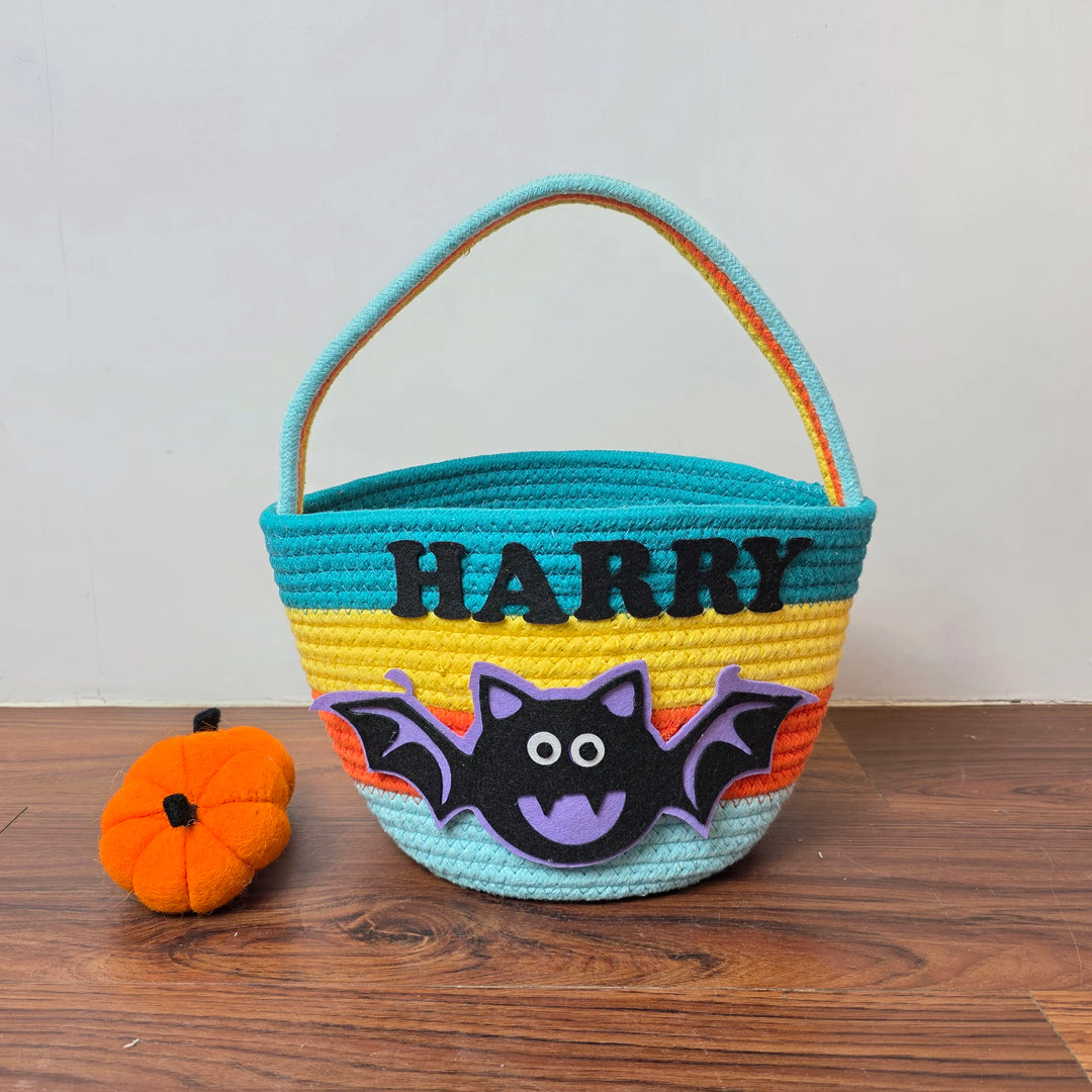 Trick-or-Treat Basket – Midnight Bat