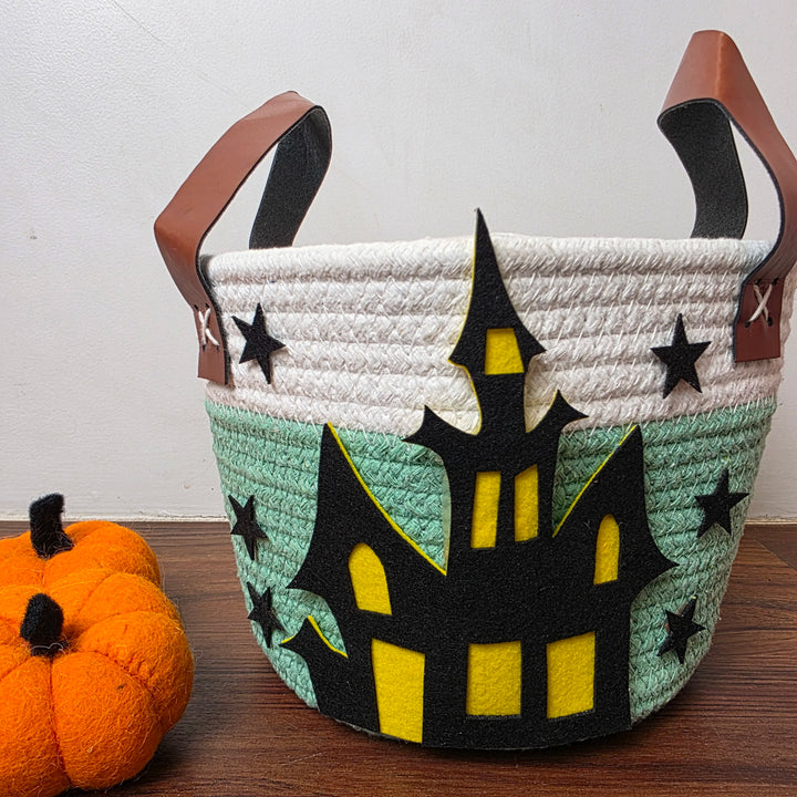 Trick-or-Treat Basket – Spooky Castle