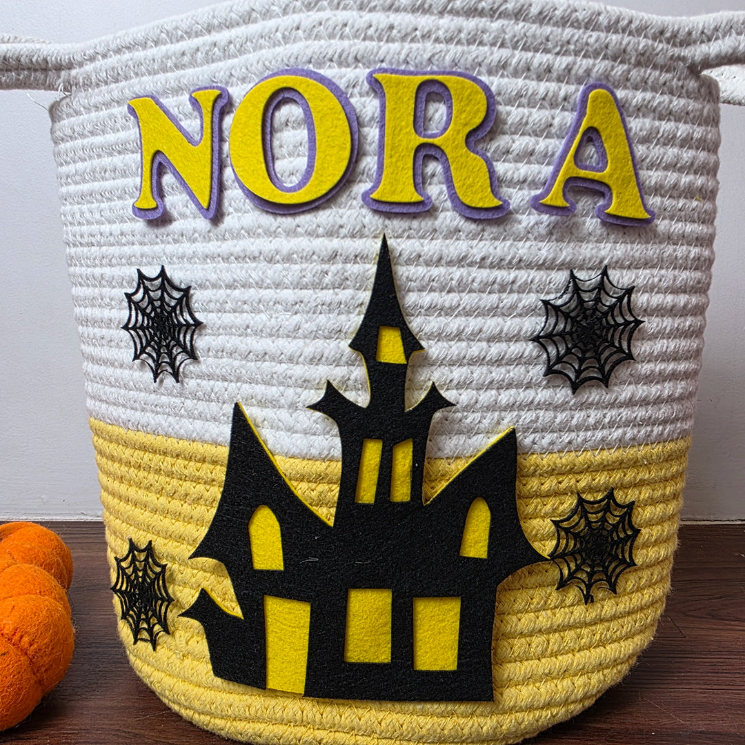 Trick-or-Treat Basket – Creepy Castle