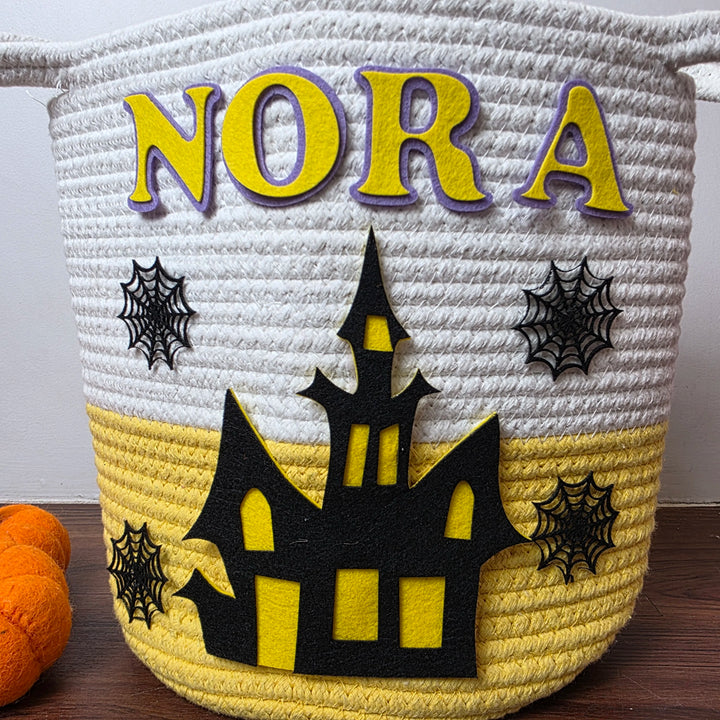 Trick-or-Treat Basket – Creepy Castle