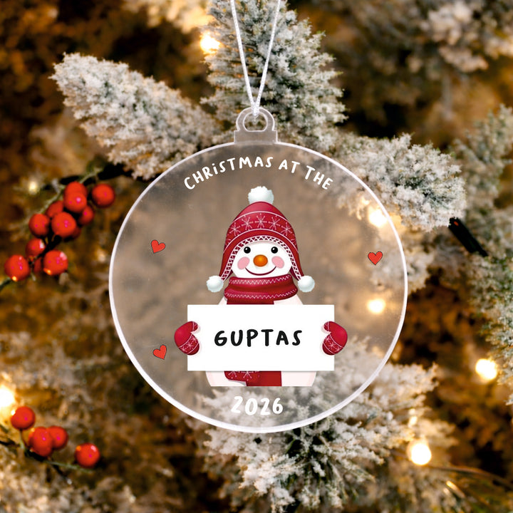 Babble Wrap Our Christmas Home Ornament