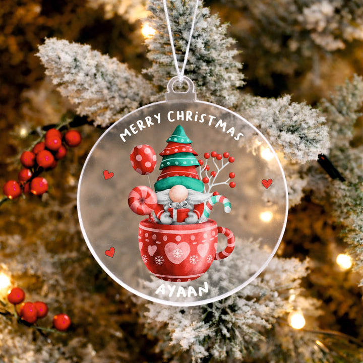 Babble Wrap Festive Cocoa Gnome Ornament