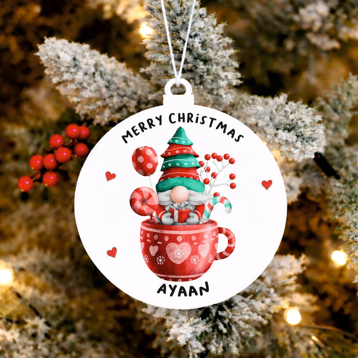 Babble Wrap Festive Cocoa Gnome Ornament