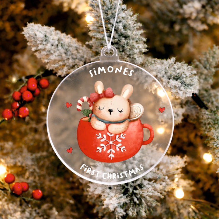 Babble Wrap Merry Cocoa Cup Ornament