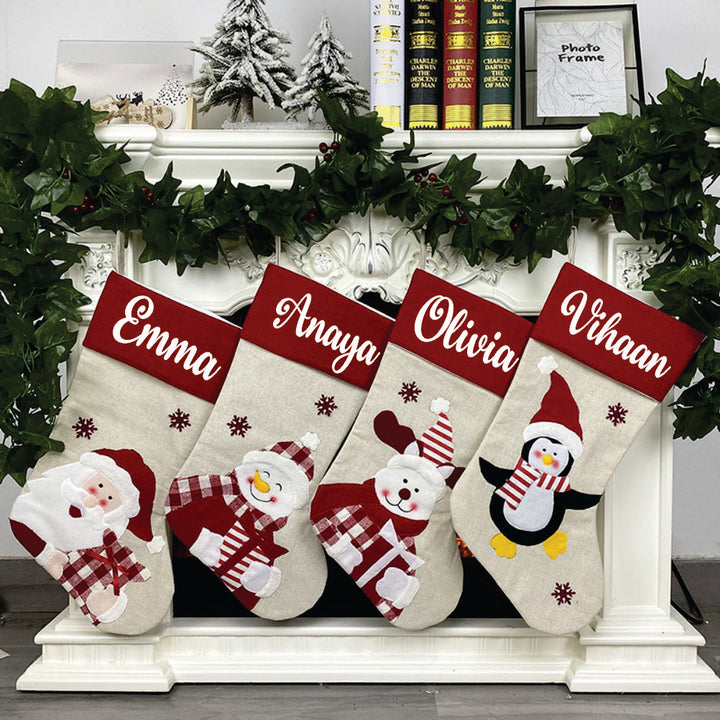 Happy Dance Stockings - Set Of 4