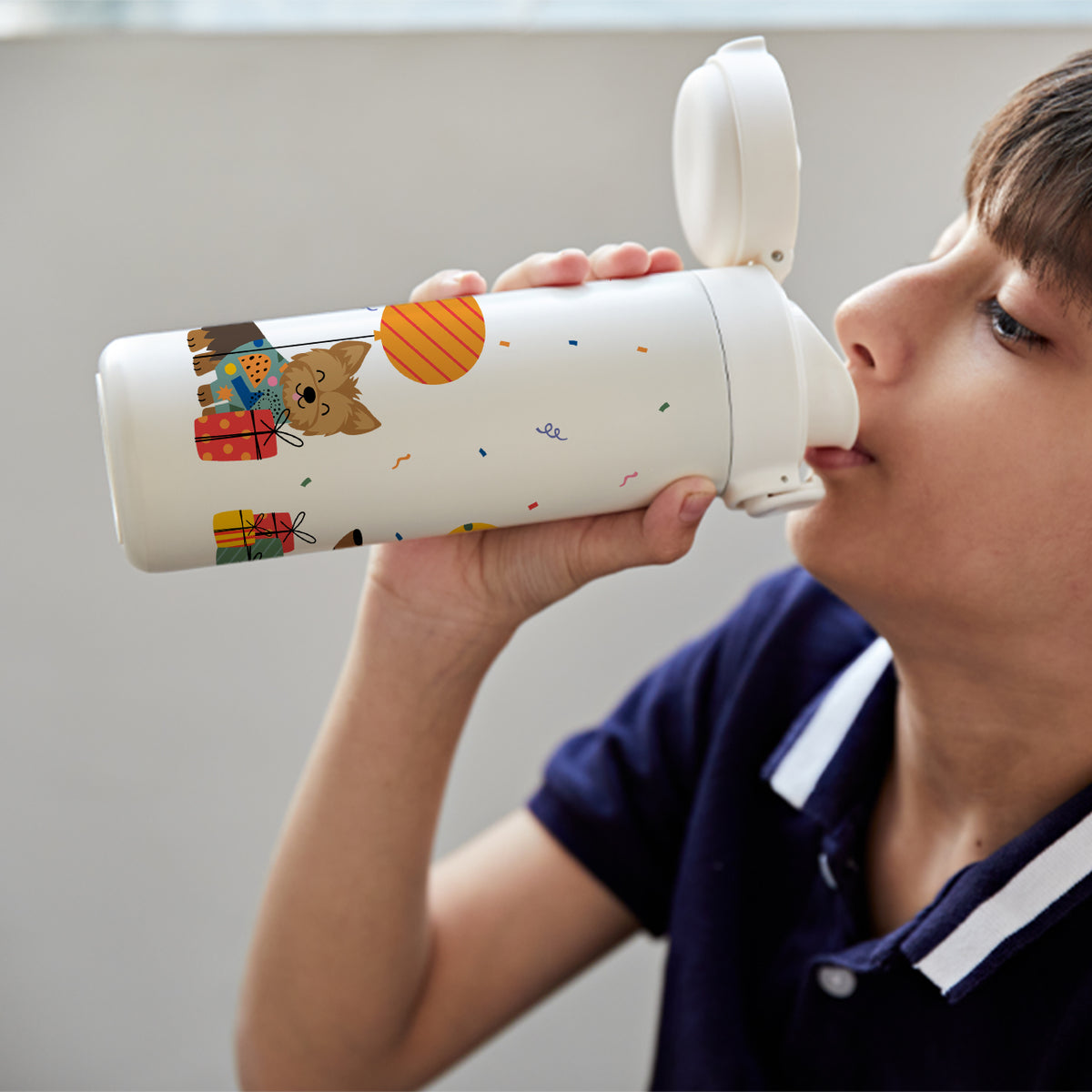 Insulated Water Bottle - Paw Party